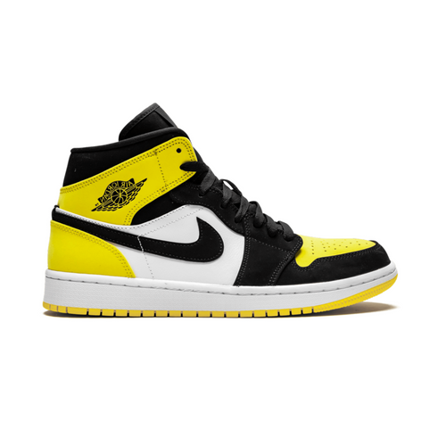 Jordan 1 Mid Geel Teen Zwart