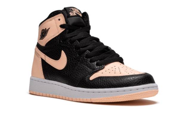 Jordan 1 Retro High Zwart Crimson Tint