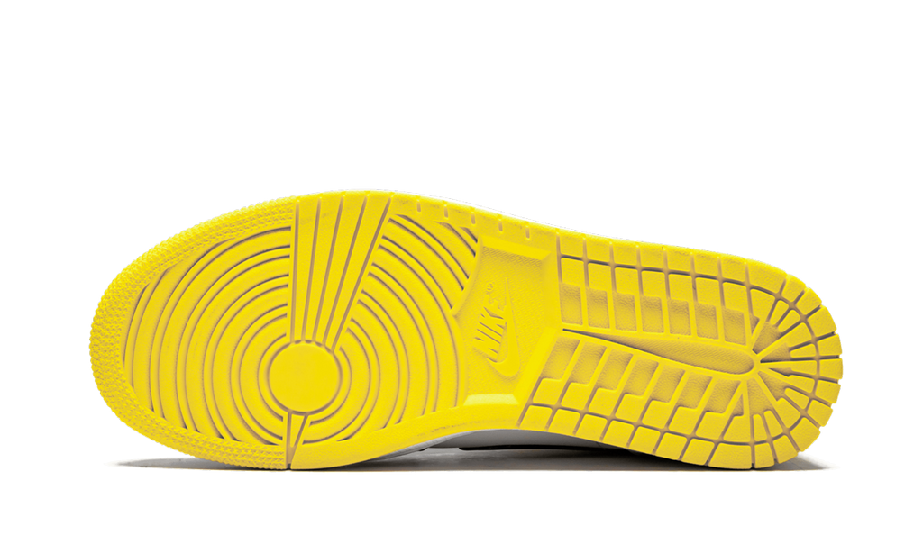 Jordan 1 Mid Geel Teen Zwart