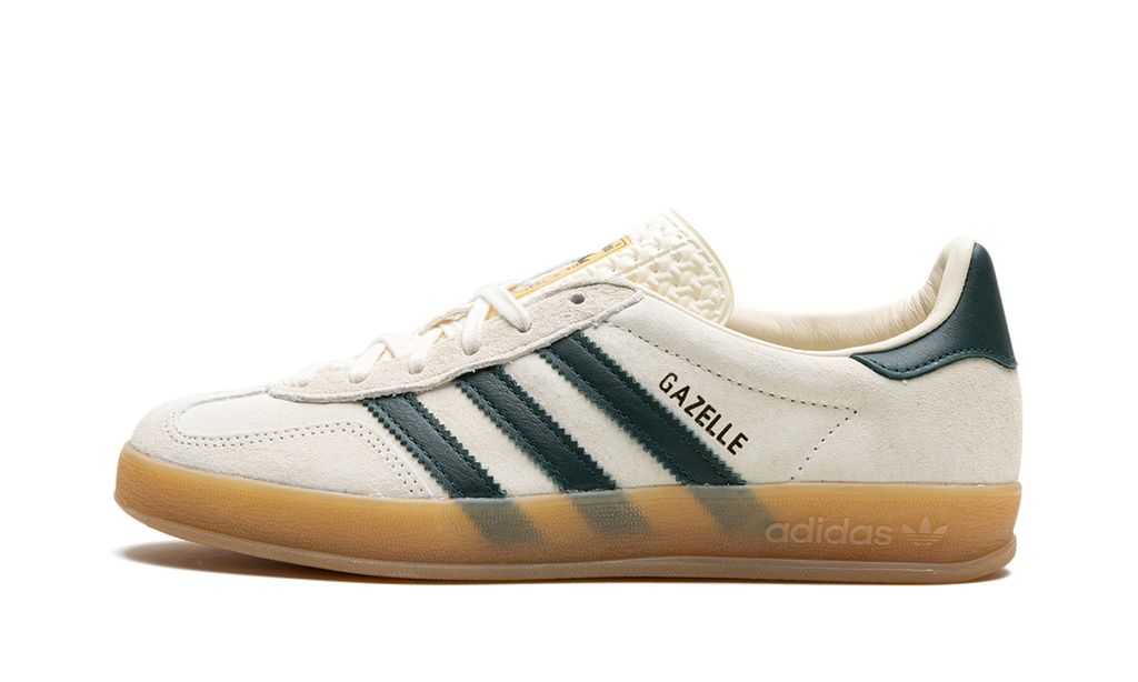 Adidas Gazelle Indoor Cream White Green Gum