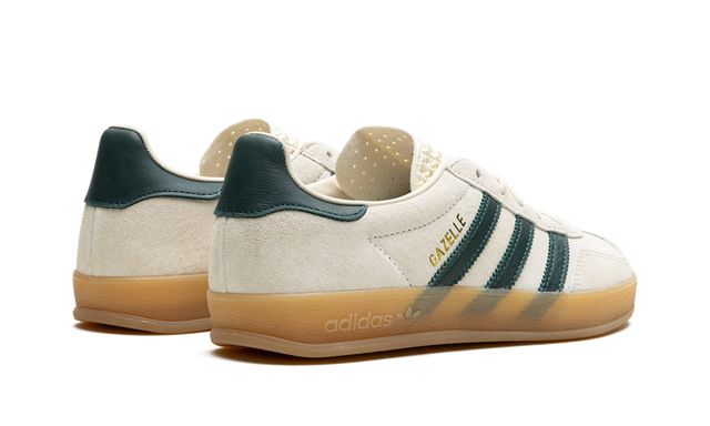Adidas Gazelle Indoor Cream White Green Gum