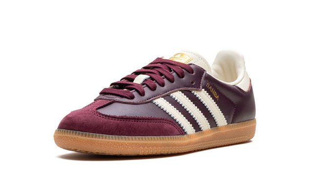 Adidas Samba Maroon Cream White