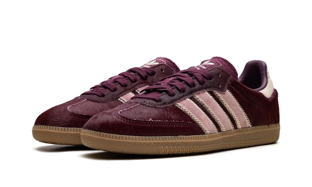 Adidas Samba Maroon Sand Strata Pony