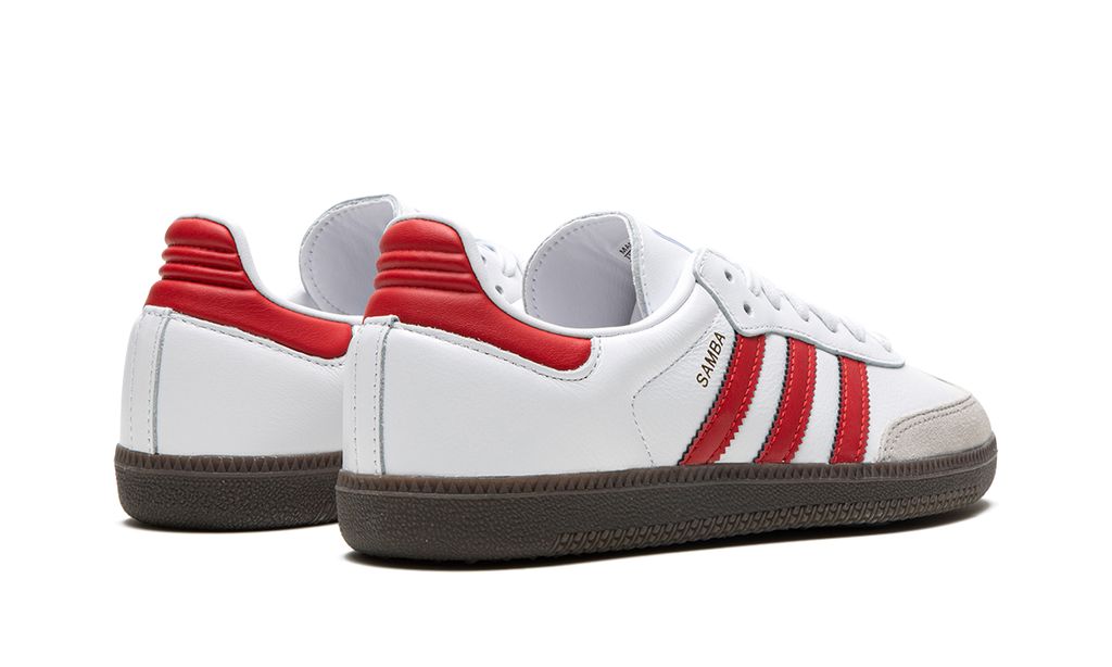 Adidas Samba OG White Scarlet