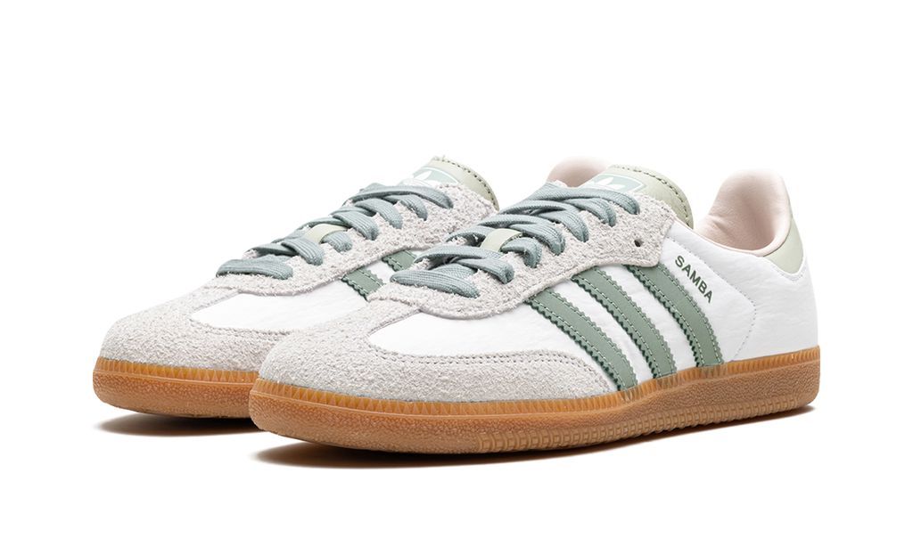 Adidas Samba Silver Green