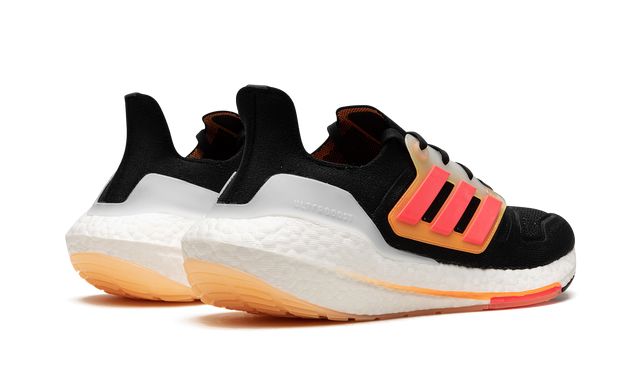 Adidas Ultraboost 22 Black Turbo Flash Orange