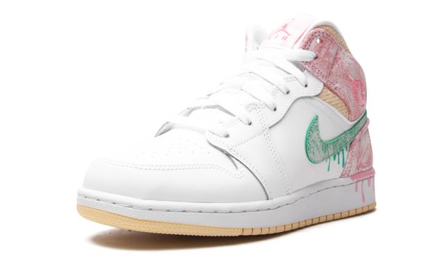 Jordan 1 Mid Paint Drip