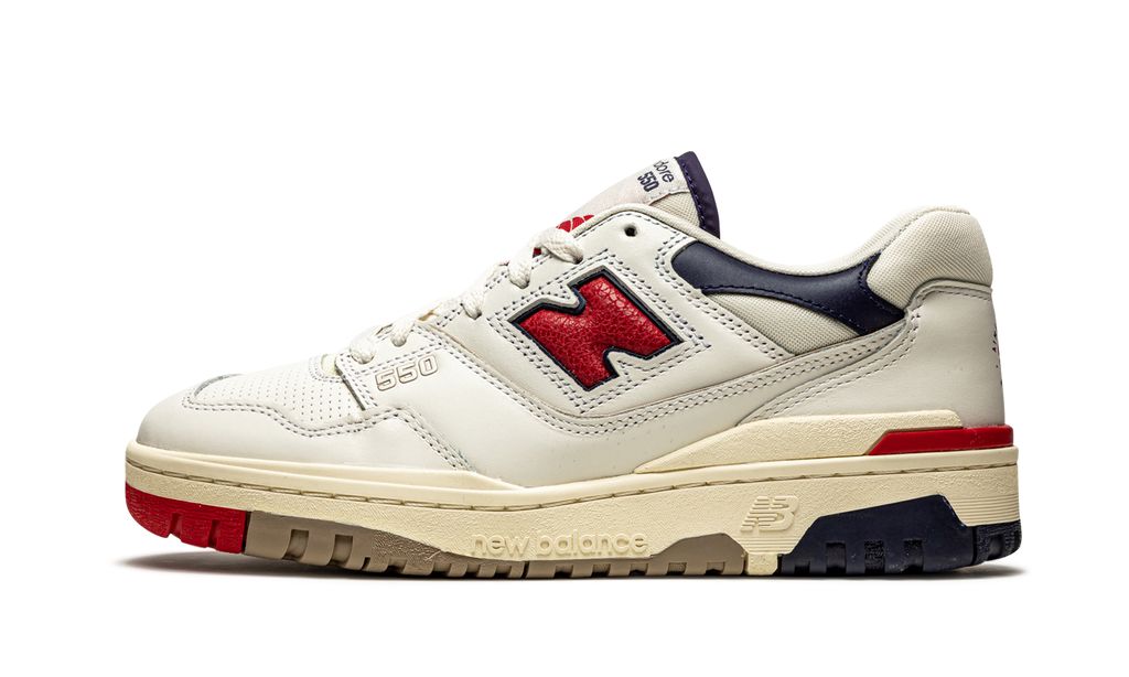 New Balance 550 Aime Leon Dore White Navy Red