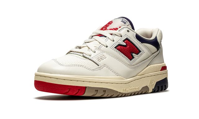 New Balance 550 Aime Leon Dore White Navy Red