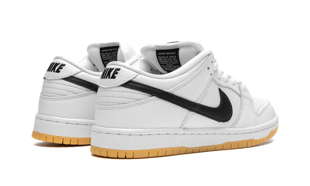 Nike SB Dunk Low Orange White Label Black