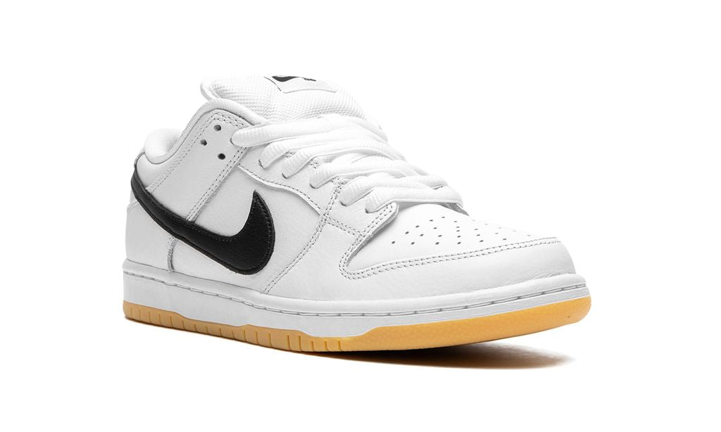 Nike SB Dunk Low Orange White Label Black