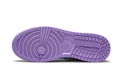 Jordan 1 Mid Paars Aqua 