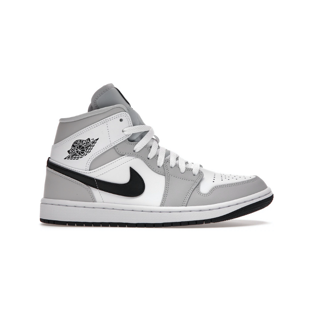 Jordan 1 Mid Light Smoke Grey 