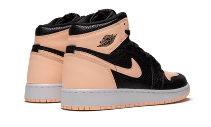 Jordan 1 Retro High Zwart Crimson Tint