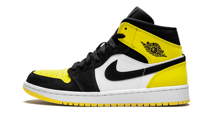 Jordan 1 Mid Geel Teen Zwart 