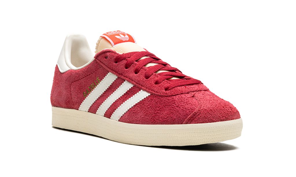 Adidas Gazelle Team Victory Red Off White Cream White