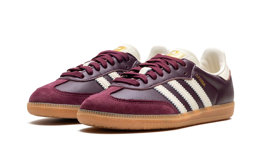 Adidas Samba Maroon Cream White