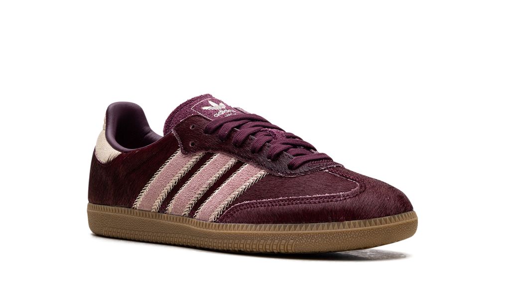 Adidas Samba Maroon Sand Strata Pony