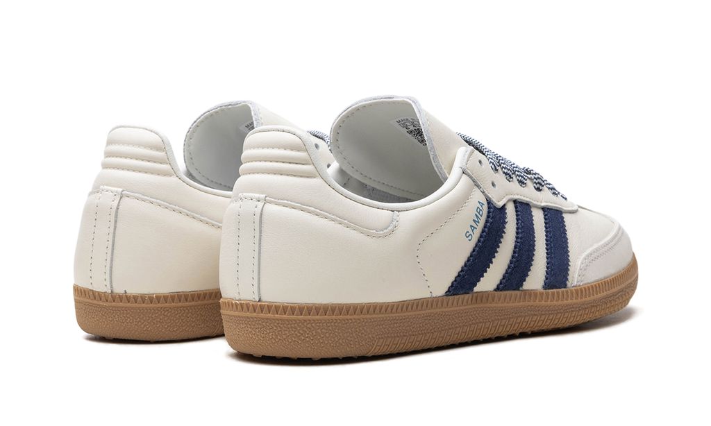 Adidas Samba Off White Dark Blue