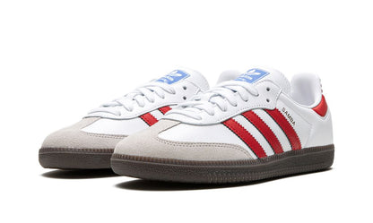 Adidas Samba OG White Scarlet