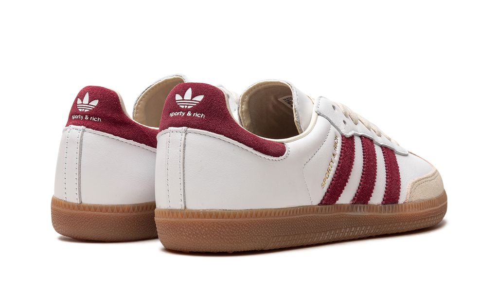 Adidas Samba Sporty & Rich White Core Burgundy