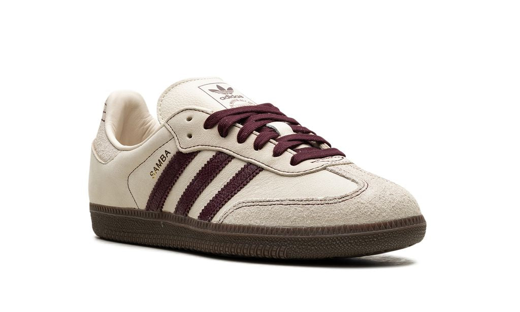 Adidas Samba Wonder White Maroon