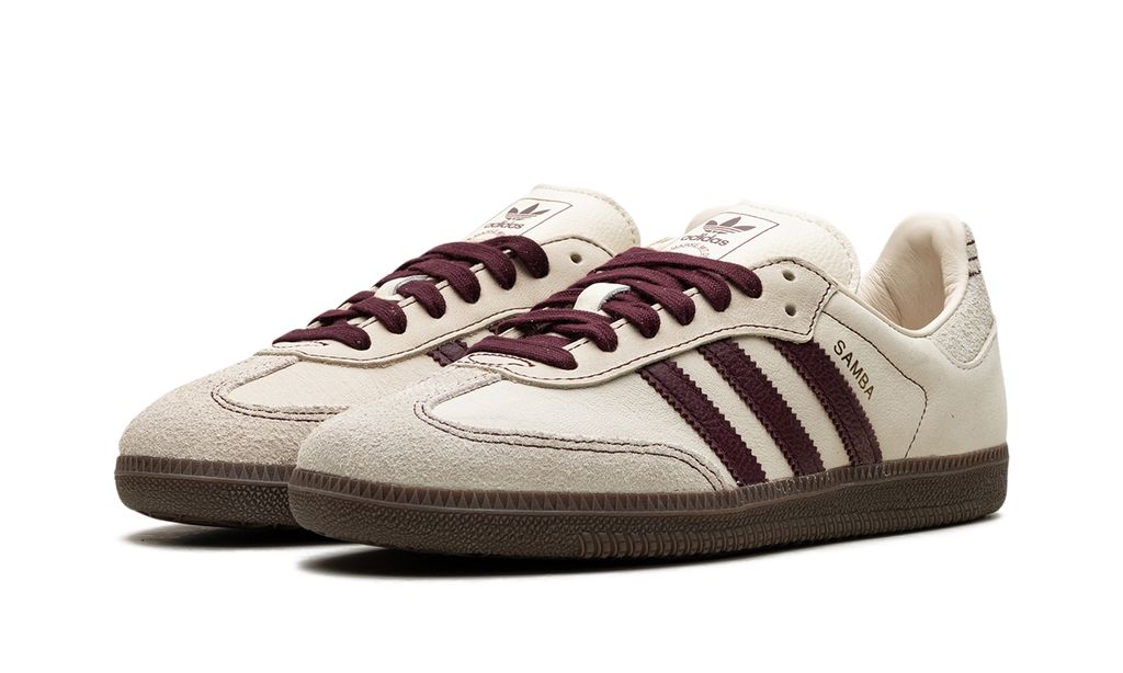 Adidas Samba Wonder White Maroon