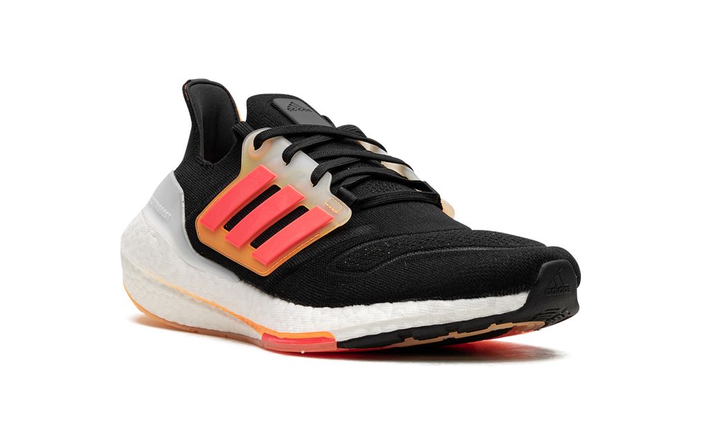 Adidas Ultraboost 22 Black Turbo Flash Orange