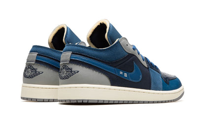 Jordan 1 Low SE Craft Obsidian French Blue Ashen Slate White 