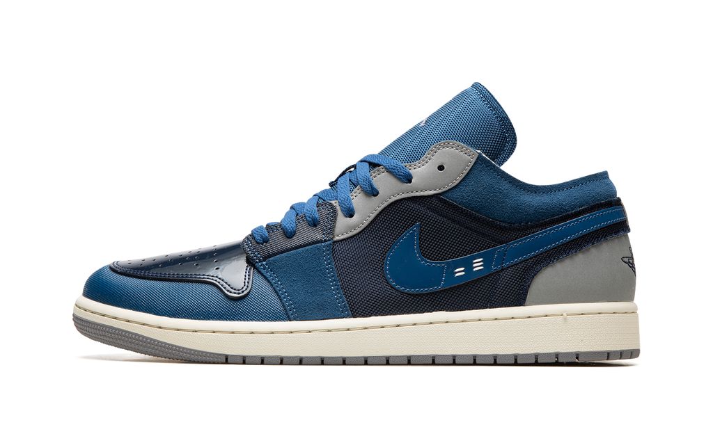 Jordan 1 Low SE Craft Obsidian French Blue Ashen Slate White 