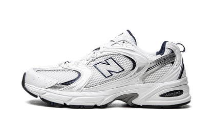New Balance 530 White Silver Navy