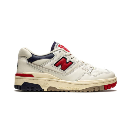 New Balance 550 Aime Leon Dore  White Navy Red