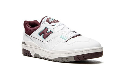 New Balance 550 Burgundy Cyan
