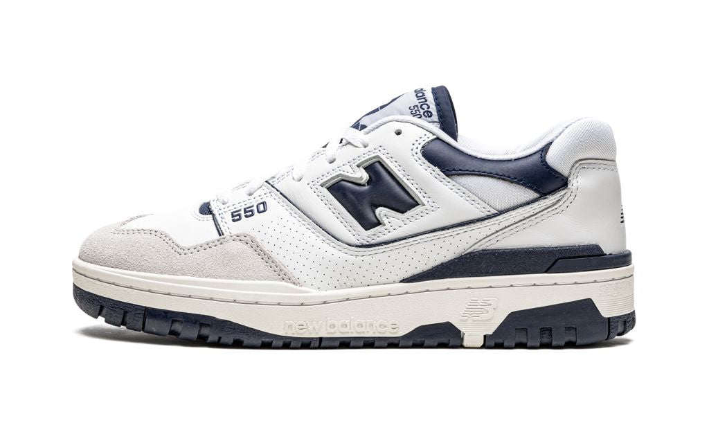 New Balance 550 White Navy Blue
