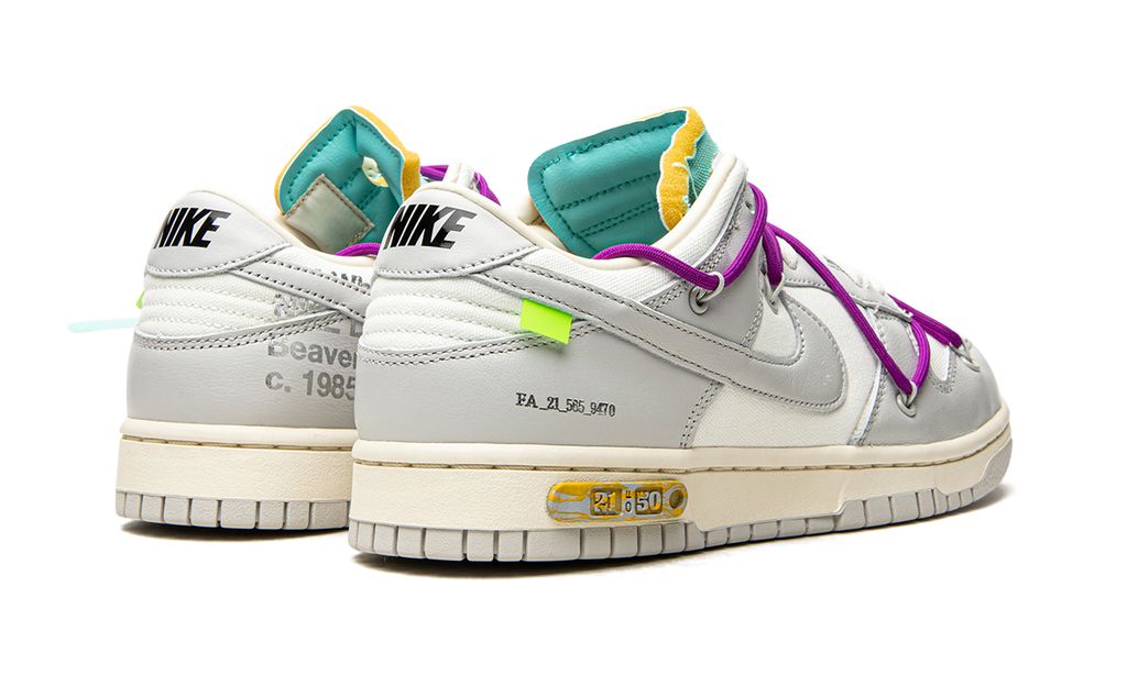 Nike Dunk Low Off White Lot 21:50