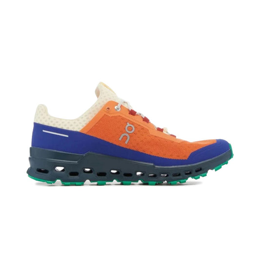 On Running Cloudultra Flame Orange / Blau