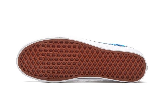 Vans Old Skool Off the Wall Logos - Blau